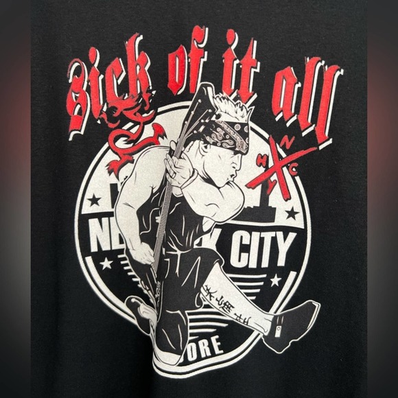 Sick of it All Hardcore Punk Rock NYHC Short Sleeve Rare Black Shirt SZ S-4XL - Picture 2 of 2